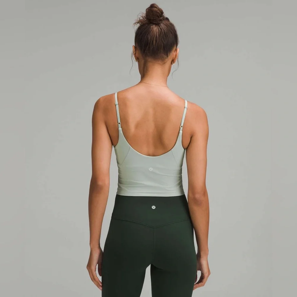 lululemon align cropped cami tank top *light support A/B cup size 4